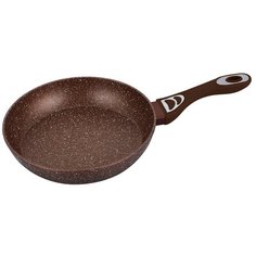 Сковорода BK-7872 24 см DARK CHOCOLATE с мраморным покрытие Bekker