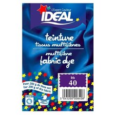 Краска IDEAL MULTIFIBRE для полиамида, хлопка, льна, вискозы, шерсти и шелка, ирисовая