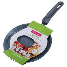Сковорода блинная 22см из алюминия с мраморным покрытием (индукция) Kamille