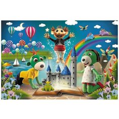 Пазлы, 100 деталей Сказочный вечер trefl