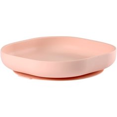 Тарелка из силикона BEABA SILICONE SUCTION PLATE PINK