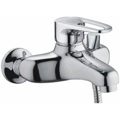 Смеситель для ванны Haiba HB3204 с коротким изливом, хром