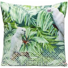 KARE Design Декоративная подушка Jungle, коллекция "Джунгли" 45*8*45, Полиэстер, Хлопок, Мультиколор