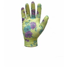 Перчатки садовые нейлоновые с нитриловым покрытием 3 пары Atlant