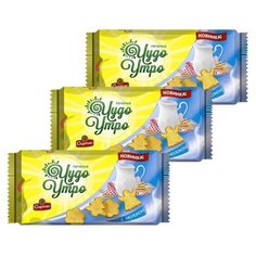 Печенье сахарное "чудо-утро" с молоком, Спартак, 150гр.*3шт.