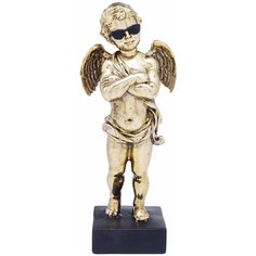 KARE Статуэтка Cool Angel, коллекция "Крутой ангел" 12*29*9, Полирезин, Золотой