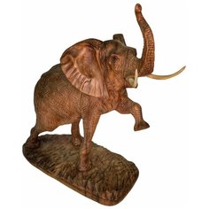 Статуэтка "Слон с поднятой ногой" Just Wood