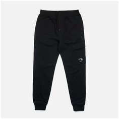 Брюки C.P. Company Diagonal Fleece Lens Track Black