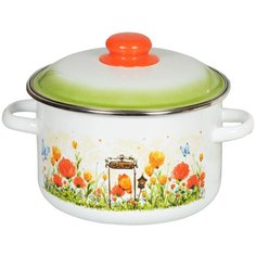 Кастрюля Голландская 4,0 л СтальЭмаль