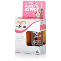 Cellular B Plavenom Placenta & Bee Venom Serum, сыворотка от морщин с экстрактом плаценты и пчелиным ядом, 10 мл Rebirth