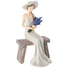 Статуэтка лавандовая весна 17,5 см Lefard