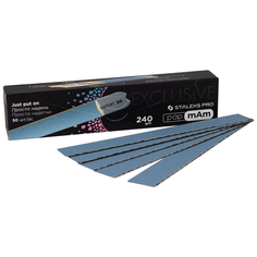 STALEKS Staleks, EXCLUSIVE 22 - сменные файлы "papmAm" для пилки прямой (240 гр), 50 шт
