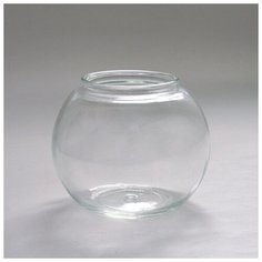 Ваза NinaGlass Зара стеклянная