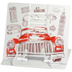 Подставка для книг "красный автомобиль.лондон" с регулируемым наклоном (металл.) Bruno Visconti