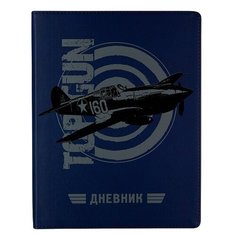 Дневник школьный "TOP GUN" 1 вид (48 л) Альт