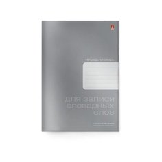 Тетрадь для записи словарных слов А6, 48 Л. "PLATINUM" Альт