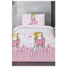 Постельное белье Ранфорс Подростковое 160X220 Spring Arya