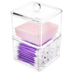 Органайзер для косметики, украшений и аксессуаров. Контейнер для ватных палочек / дисков. Uvoo