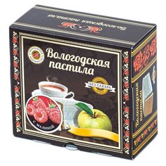 Пастила Вологодская мануфактура с малиной без сахара, 115 г