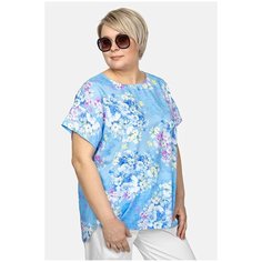 Футболка SVESTA, размер 58, голубой