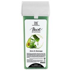 TNL PROFESSIONAL TNL, воск для депиляции в картридже (Алоэ и авокадо), 110 гр