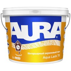 Лак Aura Aqua Lack 70 полуглянцевый полиакриловый бесцветный 2 л