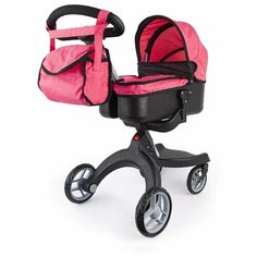 Коляска люлька для кукол до 45см, ручка регулируется Melobo / Melogo