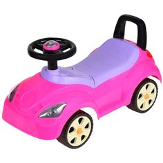 Каталка-толокар Компания Друзей Спортивная машина розовый