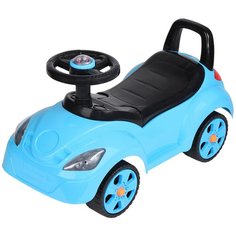 Каталка-толокар Компания Друзей Спортивная машина голубой