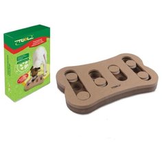 TRIOL Развивающая игрушка для собак, 300*195*32мм Цвет:Коричневый