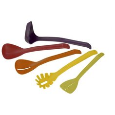 Кухонный набор CALVE 5 пр., цветной нейлон [CL-1369]