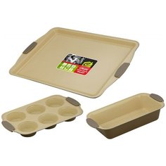 Набор для выпечки CALVE 3 предмета керамическое покрытие CL-4629