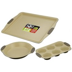 Набор для выпечки CALVE 3 предмета, керамическое покрытие CL-4628