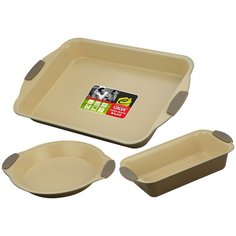 Набор для выпечки CALVE 3 предмета, керамическое покрытие CL-4630