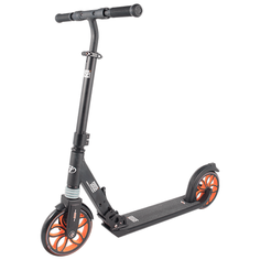 Детский городской самокат TechTeam Sensei 2018, черный/оранжевый