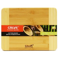 Разделочная доска Calve CL-7039, 33.2х24 см, коричневый/бежевый