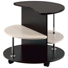 Столик журнальный BTS Соренто, d: 70 см, венге/лоредо