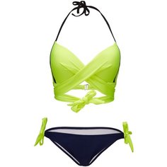 Купальник "Покорители волн" Le Cabaret (темно-синий; лимонный; черный) размер L