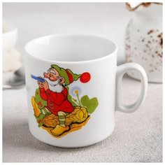 Кружка Добрушский фарфоровый завод "Лесовичок", 200 мл