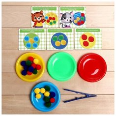 Развивающий сортер ZABIAKA "Зайкины тарелки" (5242718)