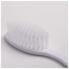 Набор для ухода за волосами Крошка Я расческа и щетка, белый