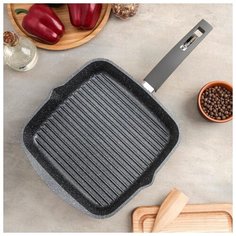 Сковорода-гриль Мечта "Гранит", 26*26 см