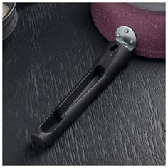 Сковорода Kukmara Trendy style, d 22 см, съемная ручка, мистерия