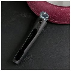 Сковорода Kukmara d 26 см, Trendy style, съемная ручка, антипригарное покрытие, мистерия