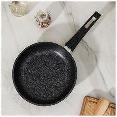 Сковорода Мечта "Гранит Star Brilliant", d 24 см, съемная ручка, антипригарное покрытие