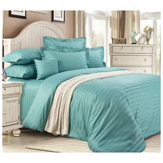 Постельное белье «Карибский бриз», страйп-сатин (1.5) Текс Дизайн