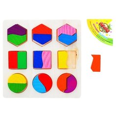 Головоломка Лесная мастерская "Собери фигуру"