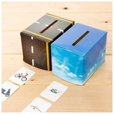 Сортер-копилка ZABIAKA "Веселый транспорт", по методике Монтессори (4432180)