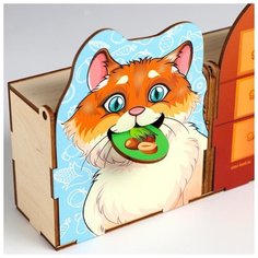 Сортер Лесная мастерская "Сытый котик" (5378479)