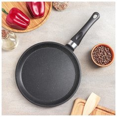 Сковорода блинная Мечта "Гранит Black", 24 см, антипригарное покрытие